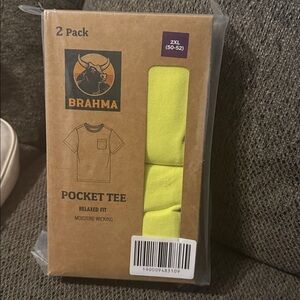 Brahma Men's Lime Short Sleeve Tees